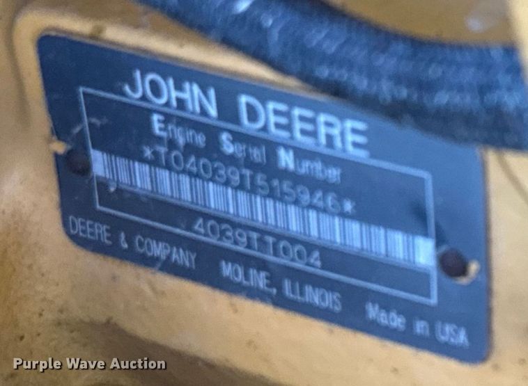 image for item DQ6836 John Deere 310D backhoe