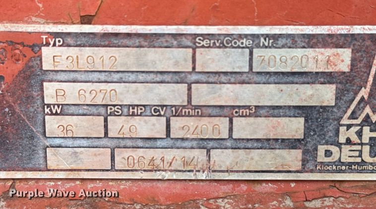 image for item DQ6838 1985 Ditch Witch 4010 trencher