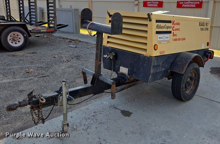 image for item DQ6845 2006 Atlas Copco XAS 97 air compressor