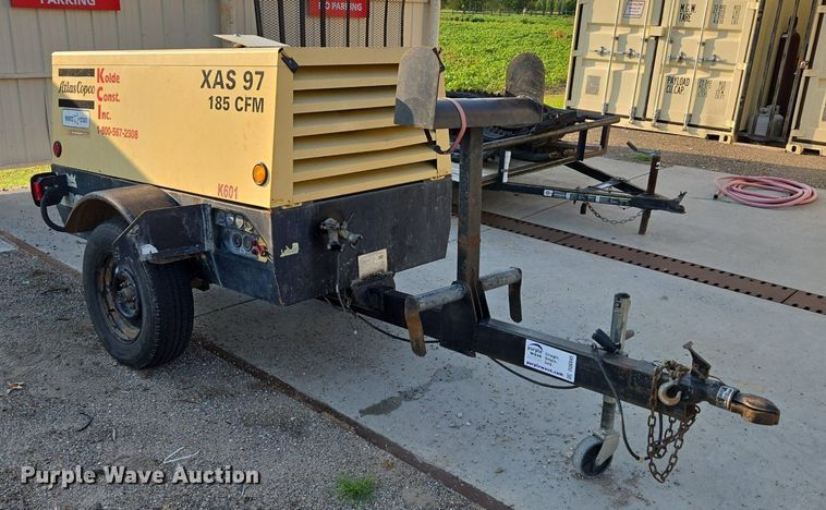 image for item DQ6845 2006 Atlas Copco XAS 97 air compressor
