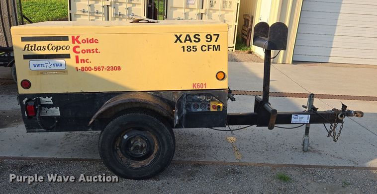 image for item DQ6845 2006 Atlas Copco XAS 97 air compressor