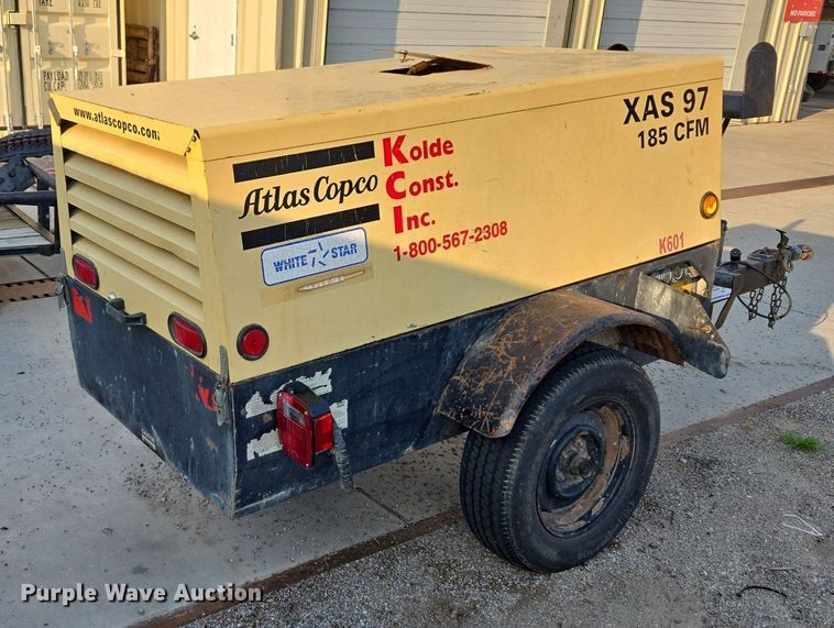 image for item DQ6845 2006 Atlas Copco XAS 97 air compressor