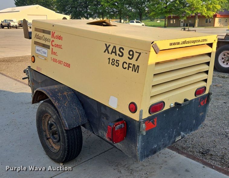 image for item DQ6845 2006 Atlas Copco XAS 97 air compressor
