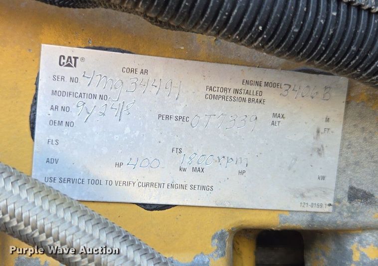 image for item DQ6847 1989 Kenworth T660 flatbed truck