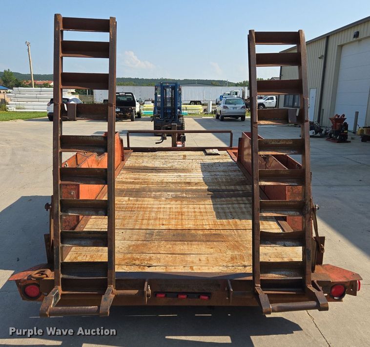 image for item DQ6848 1995 Charles Machine Works TP18-1 equipment trailer