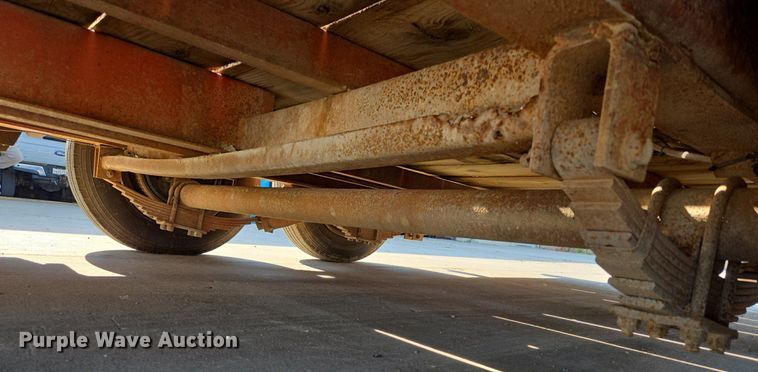 image for item DQ6848 1995 Charles Machine Works TP18-1 equipment trailer