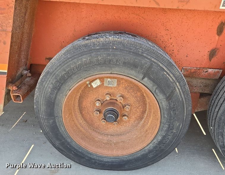 image for item DQ6848 1995 Charles Machine Works TP18-1 equipment trailer