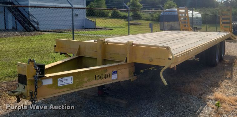 image for item DR4814 1997 Currahee 1569 equipment trailer