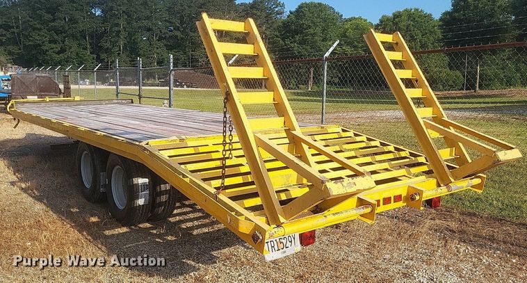 image for item DR4814 1997 Currahee 1569 equipment trailer