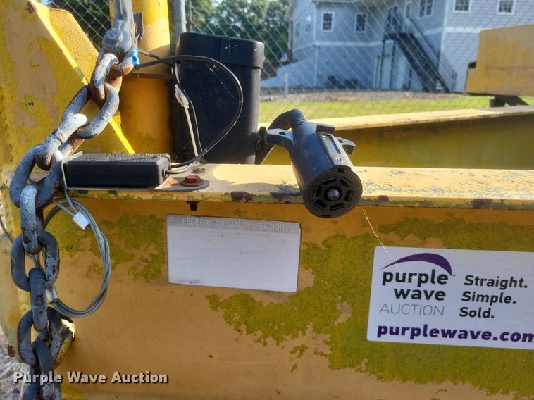 image for item DR4814 1997 Currahee 1569 equipment trailer