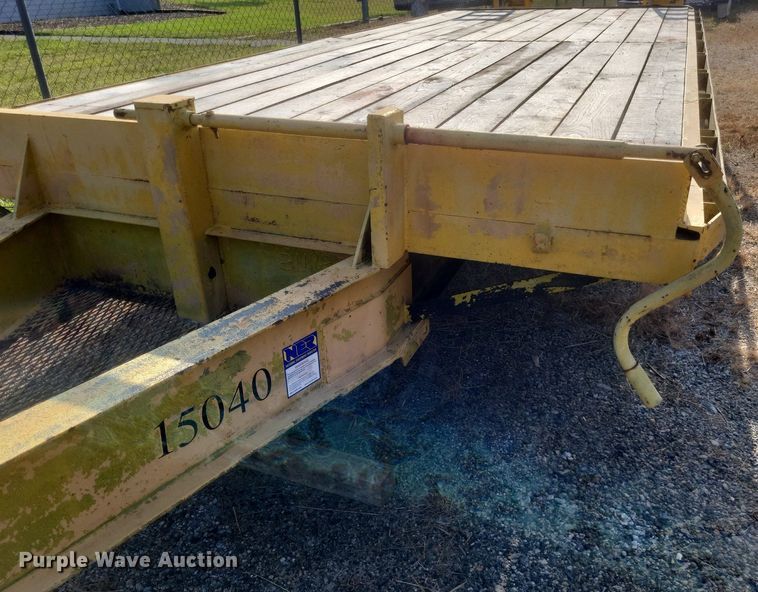 image for item DR4814 1997 Currahee 1569 equipment trailer