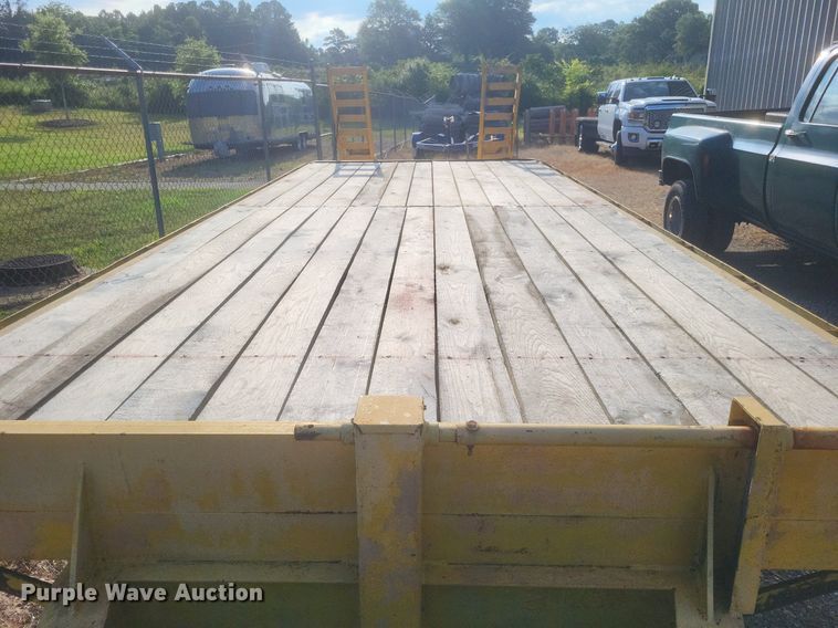 image for item DR4814 1997 Currahee 1569 equipment trailer