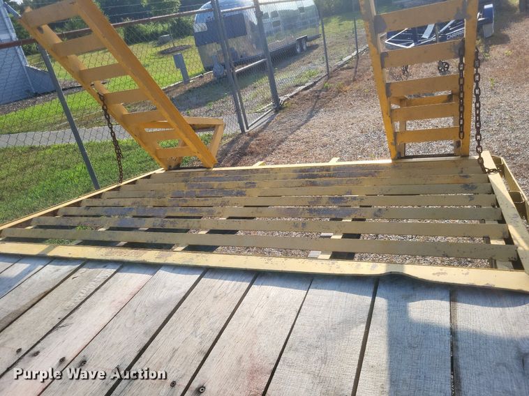 image for item DR4814 1997 Currahee 1569 equipment trailer