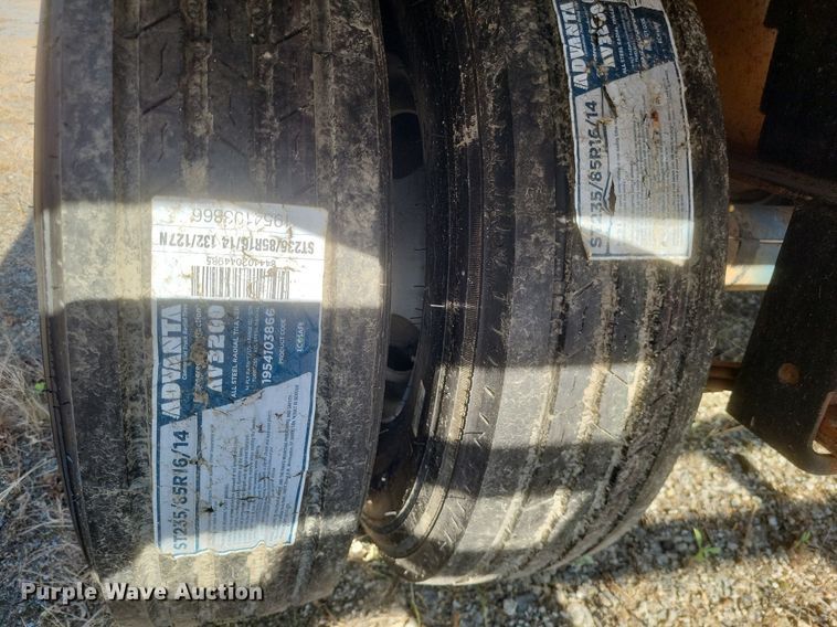 image for item DR4814 1997 Currahee 1569 equipment trailer