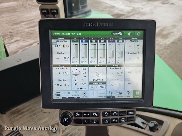 image for item DR8701 2016 John Deere 9620R 4WD tractor