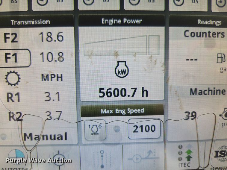 image for item DR8701 2016 John Deere 9620R 4WD tractor