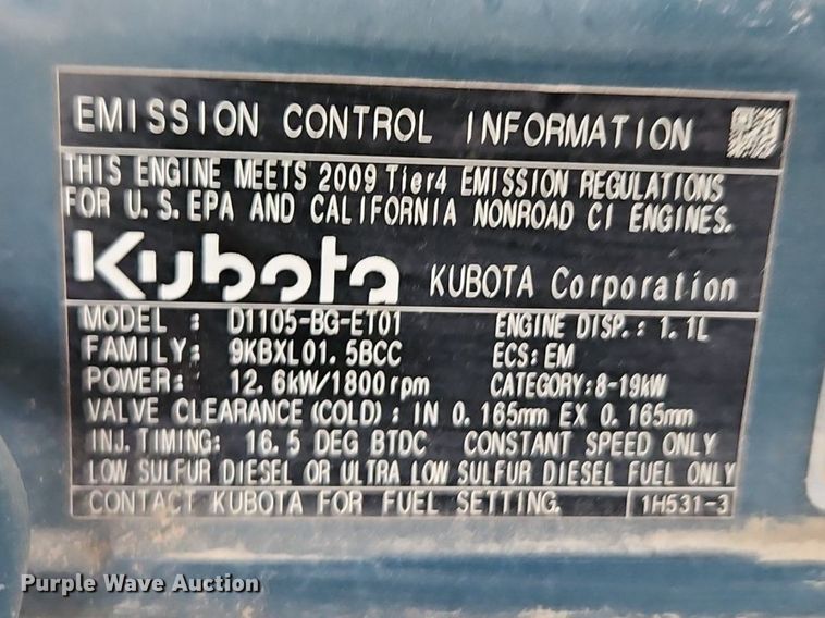 image for item DR8703 2010 Terex RL4000 light plant