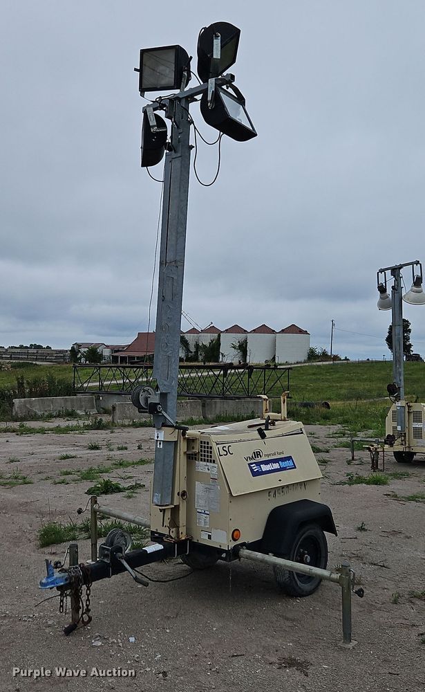 image for item DR8704 2011 Ingersoll Rand  LSC-60HZ-T4F light plant