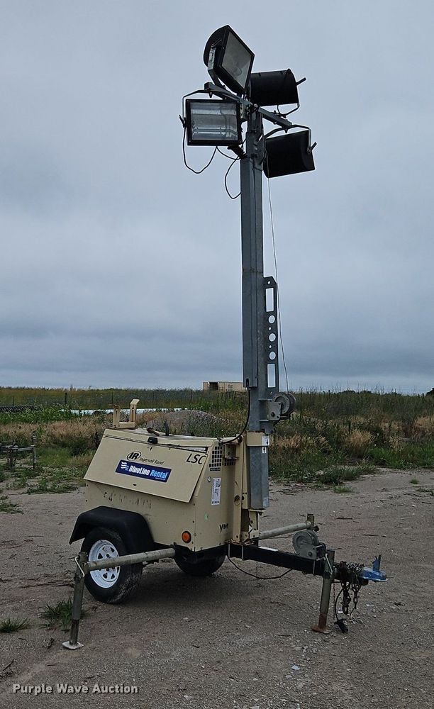 image for item DR8704 2011 Ingersoll Rand  LSC-60HZ-T4F light plant