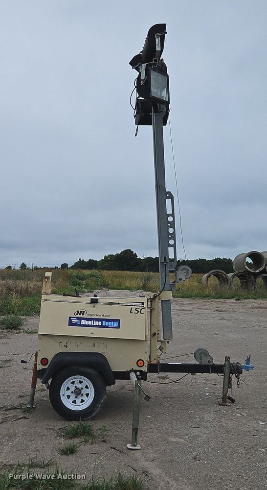 image for item DR8704 2011 Ingersoll Rand  LSC-60HZ-T4F light plant