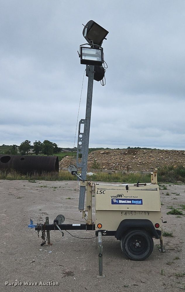 image for item DR8704 2011 Ingersoll Rand  LSC-60HZ-T4F light plant
