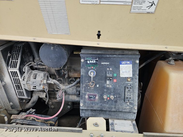 image for item DR8704 2011 Ingersoll Rand  LSC-60HZ-T4F light plant