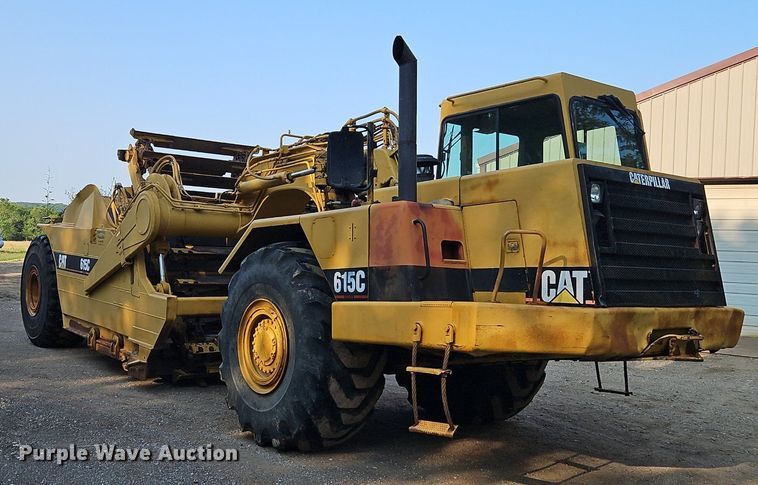 image for item DR8711 1996 Caterpillar  615C II elevating scraper