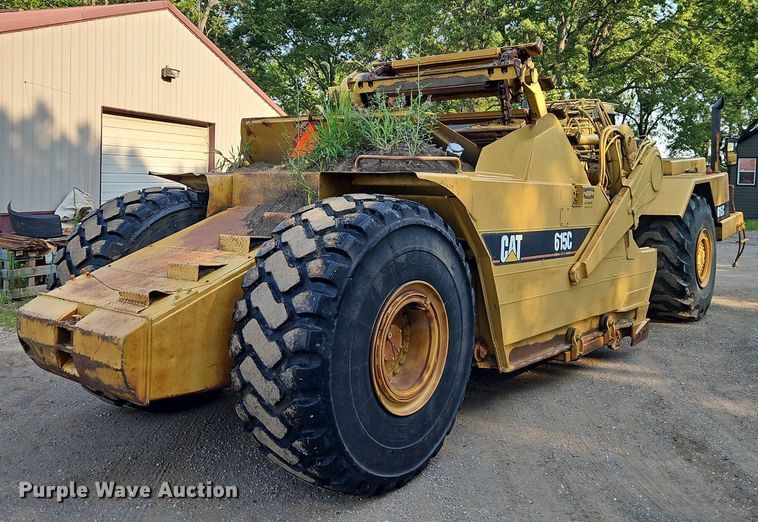 image for item DR8711 1996 Caterpillar  615C II elevating scraper