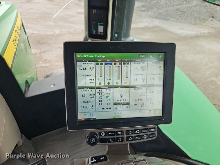 image for item DR8714 2015 John Deere  9570R Scraper Special 4WD tractor