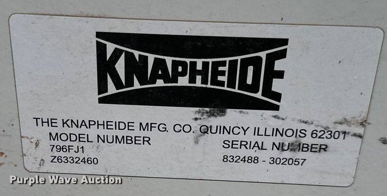 image for item DS4204 Knapheide 796FJ1 pickup utility bed