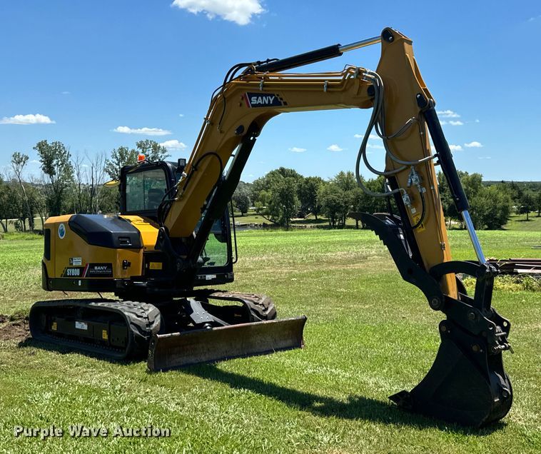 image for item DX0822 2021 Sany  SY80U excavator