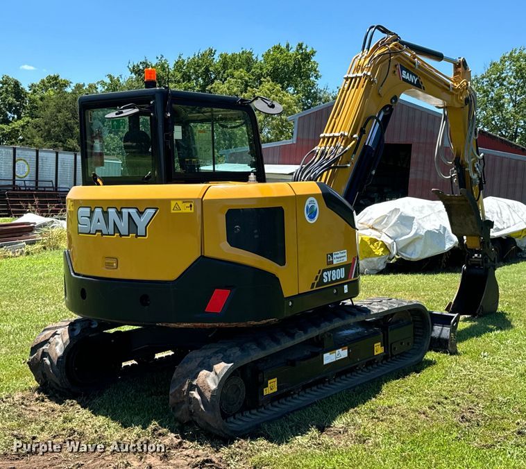 image for item DX0822 2021 Sany  SY80U excavator