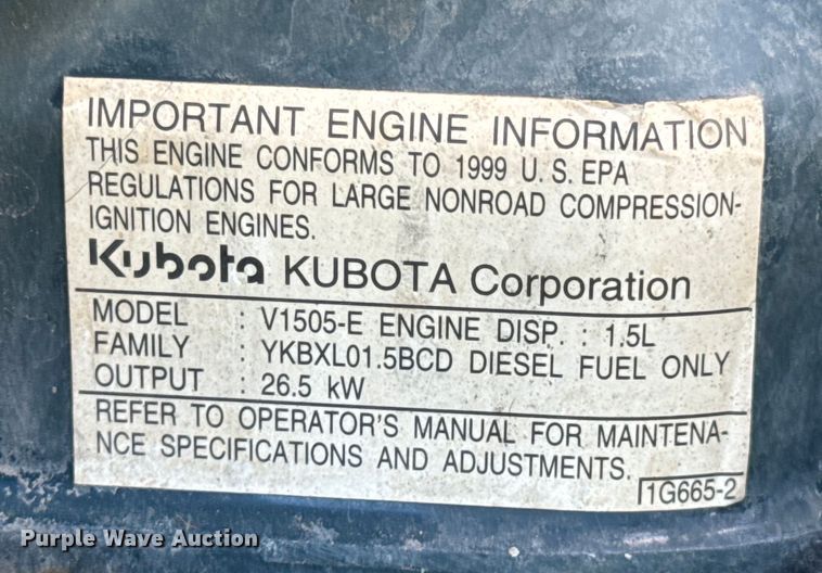image for item DX0849 2001 Ditch Witch JT520 directional boring unit
