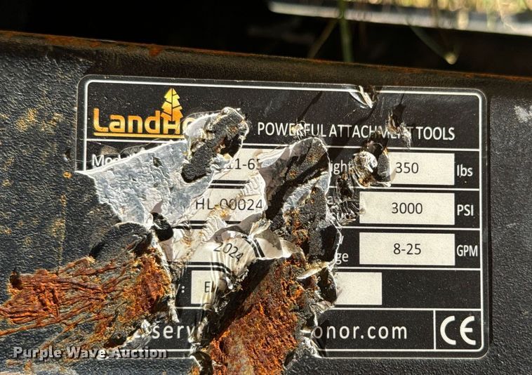 image for item DX0886 2024 LandHonor skid steer cement mixer