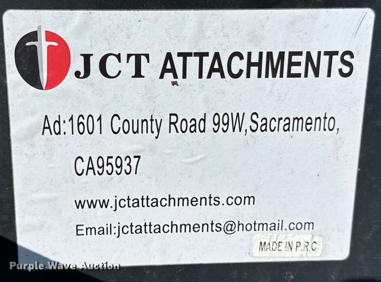 image for item DX0887 JCT skid steer roller