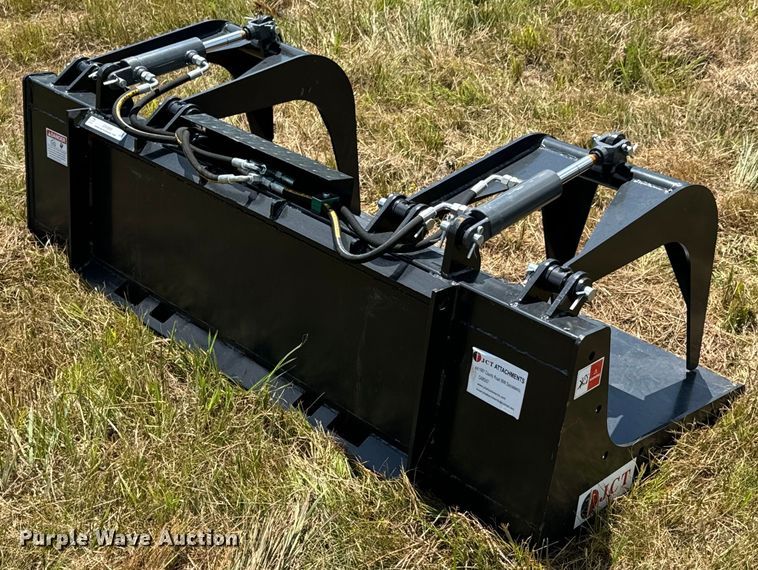 image for item DX0893 JCT skid steer grapple bucket