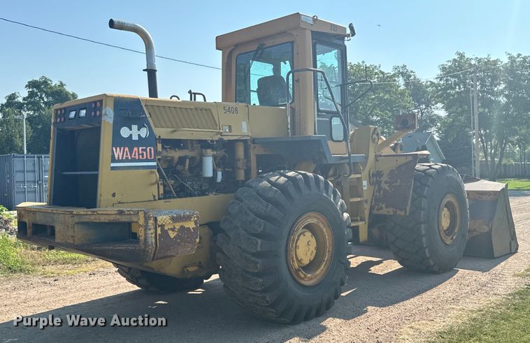 image for item DX3460 1987 Komatsu WA450-1 wheel loader