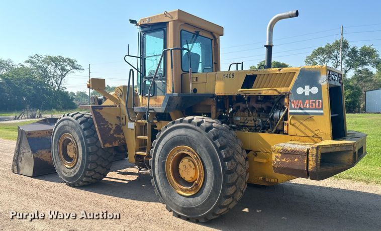 image for item DX3460 1987 Komatsu WA450-1 wheel loader
