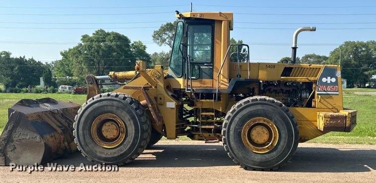 image for item DX3460 1987 Komatsu WA450-1 wheel loader