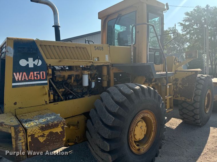 image for item DX3460 1987 Komatsu WA450-1 wheel loader