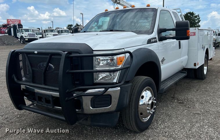 image for item EG0745 2015 Ford F450 Super Duty  SuperCab utility / service truck