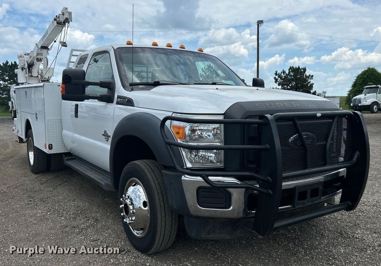 image for item EG0745 2015 Ford F450 Super Duty  SuperCab utility / service truck