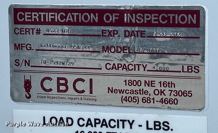 image for item EG0745 2015 Ford F450 Super Duty  SuperCab utility / service truck