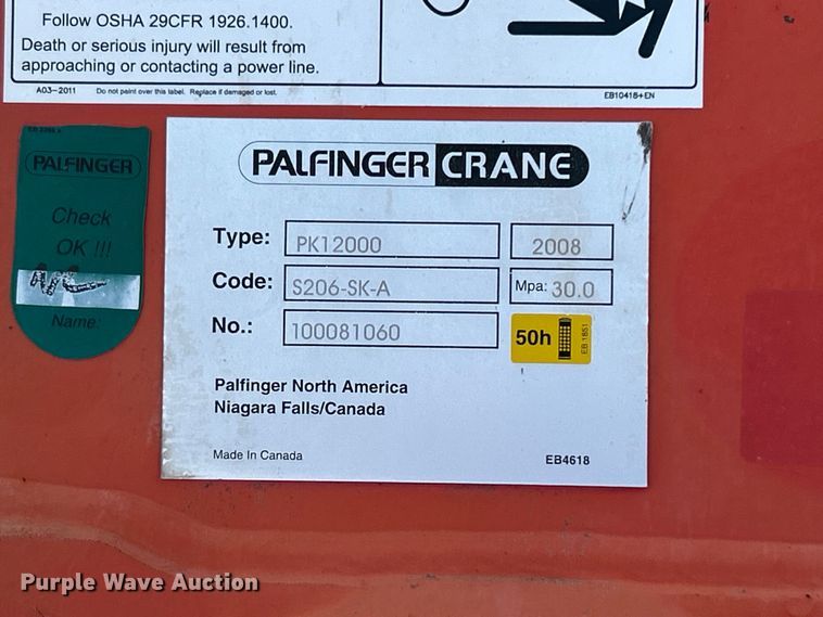 image for item EG0787 2009 International  WorkStar 7400 Crew Cab utility / service truck