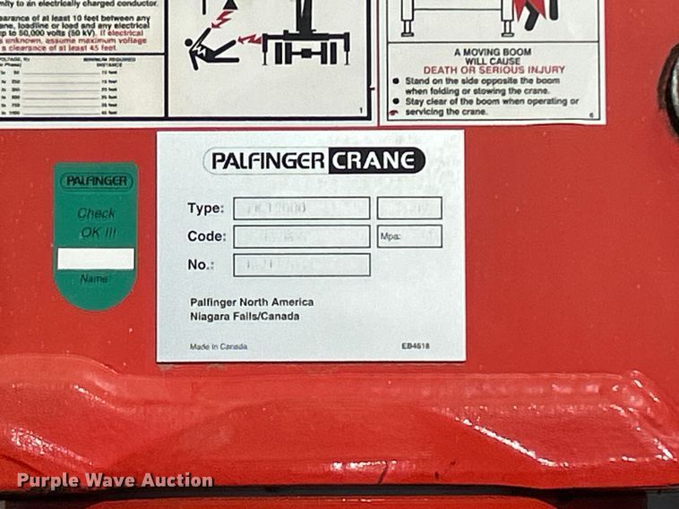 image for item EG0791 2010 Freightliner  Business Class M2 crane truck