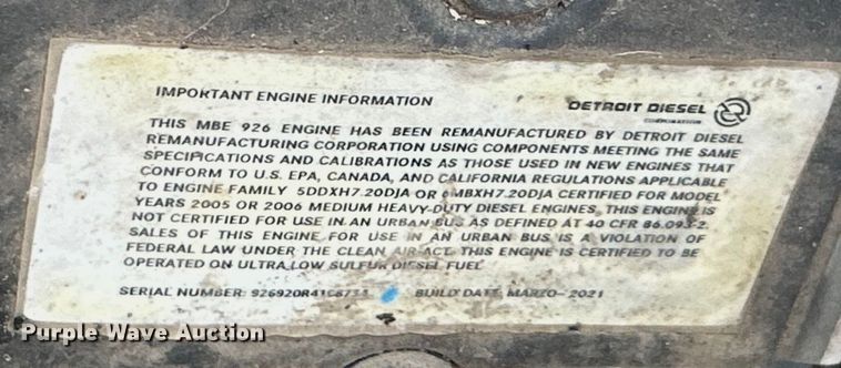 image for item EG0795 2007 Freightliner  Business Class M2 crane truck