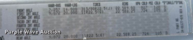 image for item EG0795 2007 Freightliner  Business Class M2 crane truck