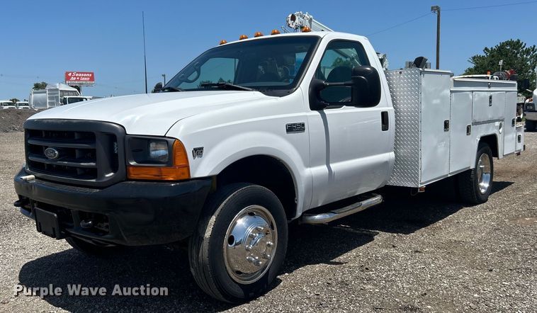 image for item EG0796 2000 Ford F450 Super Duty utility / service truck