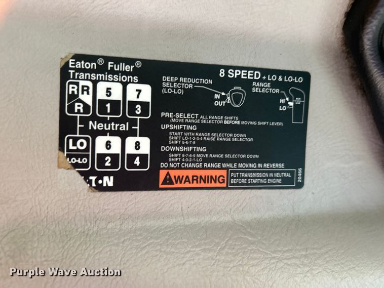 image for item EG0799 1999 Volvo ACL dump truck