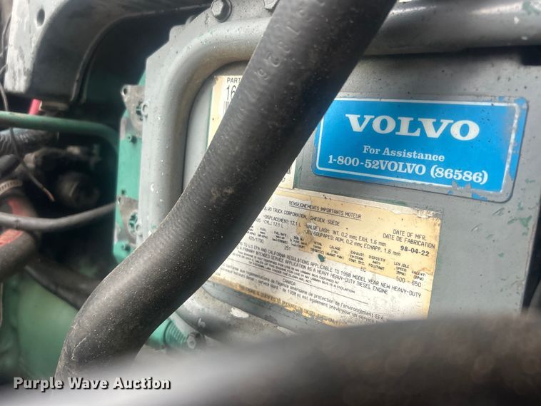 image for item EG0799 1999 Volvo ACL dump truck